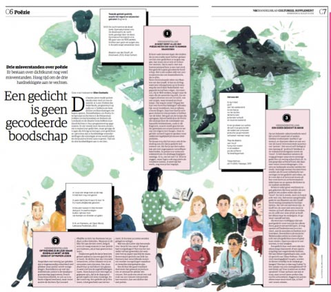 'Een gedicht is geen gecodeerde boodschap' - Erik Jan Harmens 'Een gedicht is geen gecodeerde boodschap' - Erik Jan Harmens