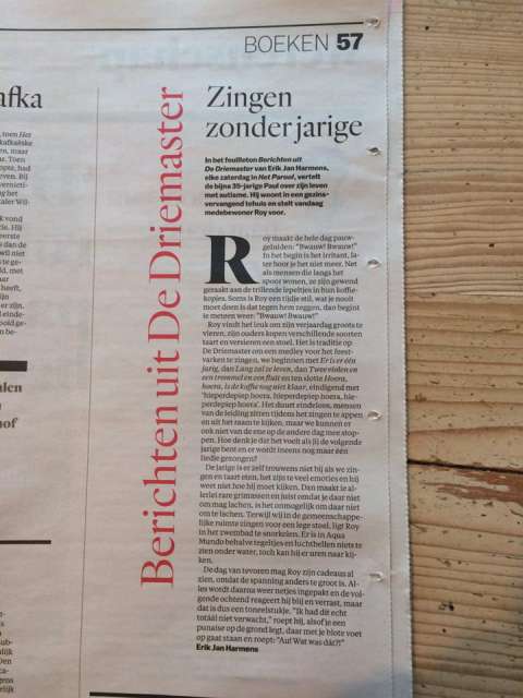 Erik Jan Harmens krijgt eigen column in Het Parool - Erik Jan Harmens Erik Jan Harmens krijgt eigen column in Het Parool - Erik Jan Harmens