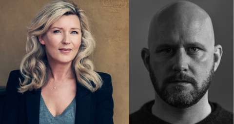 Saskia Noort en Barry Smit bij Boek the Party in Doetinchem