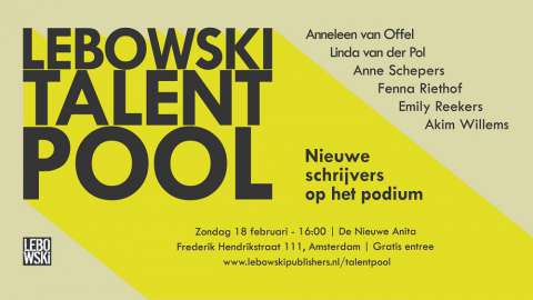 Lebowski begint ontwikkelingstraject voor nieuwe schrijvers: de Talent Pool