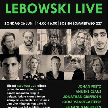 Kom op zondag 26 juni naar Lebowski Live #5!