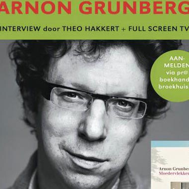Arnon Grunberg bezoekt op 6 juli Boekhandel Broekhuis in Hengelo