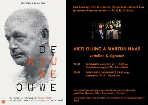 Auteurs 'De Kouwe Ouwe' brengen boekhandelsbezoek
