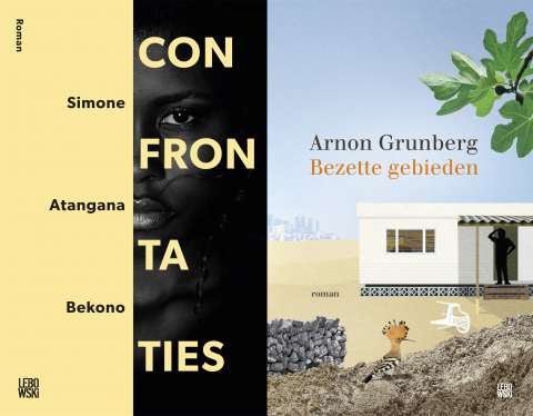 Confrontaties van Simone Atangana Bekono en Bezette gebieden van Arnon Grunberg op longlist Libris Literatuurprijs 2021