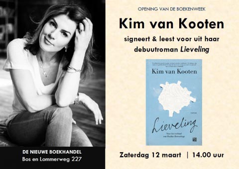 Kim van Kooten luidt de Boekenweek in