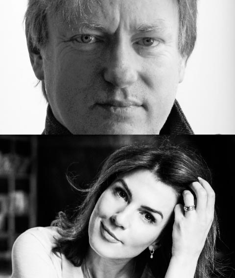 Michel Faber interviewt Kim van Kooten tijdens ILFU - 23 april