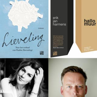 Lieveling (Kim van Kooten) en Hallo Muur (Erik Jan Harmens) op longlist Libris Literatuur Prijs 2016