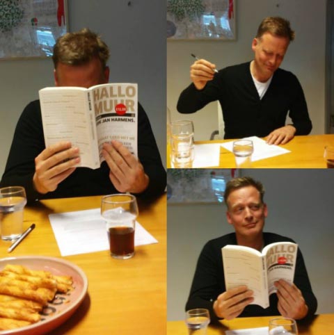 Erik Jan Harmens tekent voor nieuwe roman - Erik Jan Harmens Erik Jan Harmens tekent voor nieuwe roman - Erik Jan Harmens