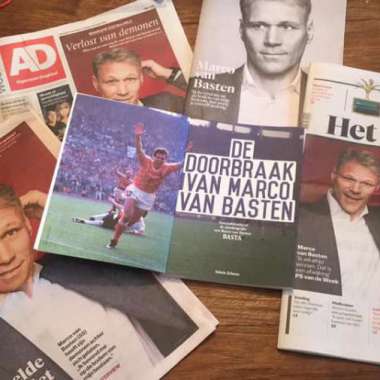 Autobiografie BASTA van Marco van Basten wordt internationale dramaserie