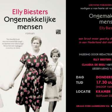 Boekpresentatie Elly Biesters