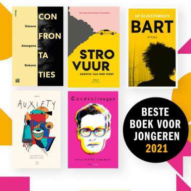 'Confrontaties' op de shortlist van Het Beste Boek voor Jongeren