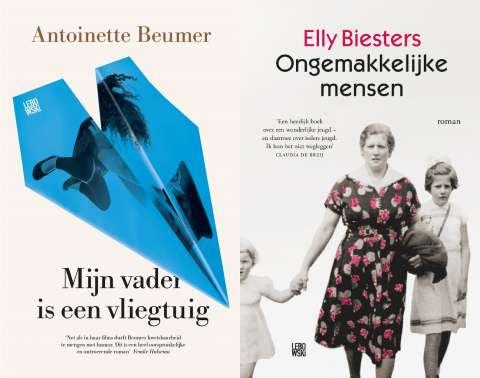 Elly Biesters en Antoinette Beumer genomineerd voor Hebban Debuutprijs