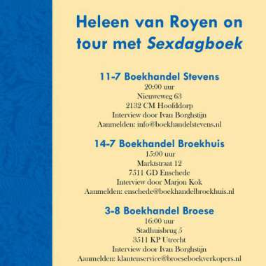 Heleen van Royen on tour met