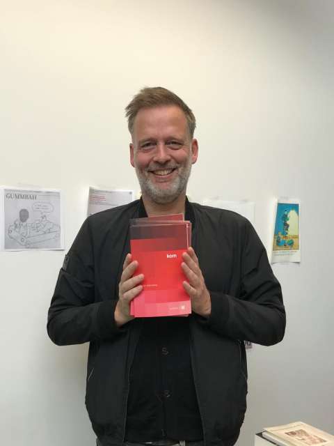 KOM naar de presentatie van Erik Jan Harmens' nieuwe bundel KOM
