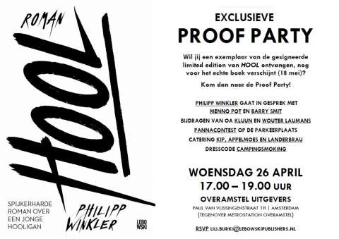 Kom naar de Proof Party van Hool