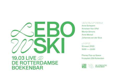 Lebowski Live at the Rotterdamse Boekenbar (UPDATE: AFGELAST)