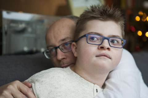 'Samuel is een soort Justin Bieber van de gehandicapten'